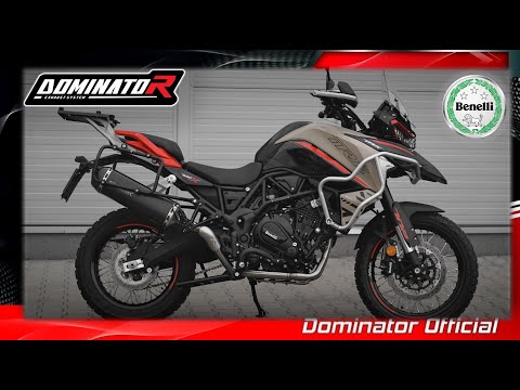 Benelli TRK 702X | Dominator Exhaust Sound | DYNO