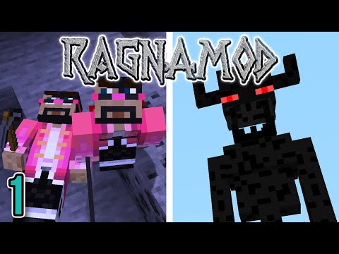 Minecraft Ragnamod Ep. 1 - Terrifying Endermen