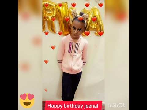 Happy birthday princess jeenal🎉22/8/2021