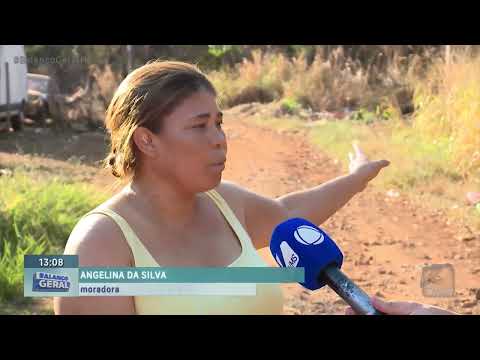 Moradores do Rancho Alegre reclamam da falta de infraestrutura da Rua Flora do Pantanal
