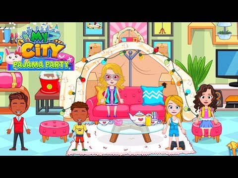 My City : Pajama Party - Secret Camp in your House - YouTube