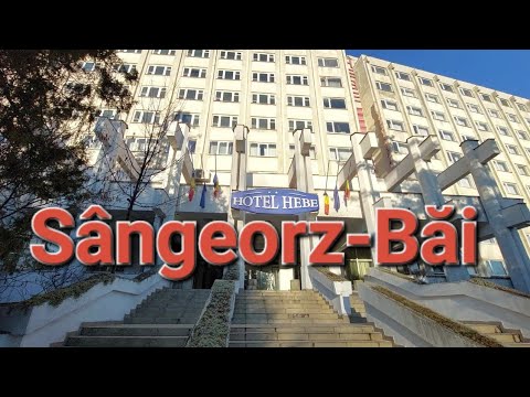 Stațiunea Sângeorz-Băi, ape minerale, mofete, Bistrița-Năsăud, Transilvania, România. @constantin0319