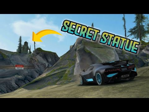 Extreme Car Driving Simulator : I Found a Secret Statue : Secret Places