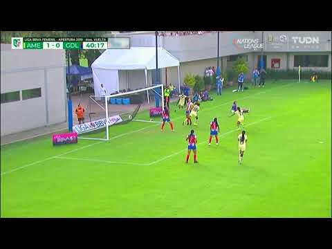 Gol de D. Espinosa | América Femenil 1 - 0 Chivas Femenil | Apertura 2019 4tos | LigaBBVAMXFemenil