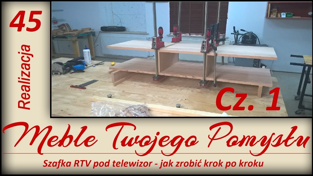 Watch Szafka RTV pod telewizor - jak zrobić krok po kroku / TV cabinet - how to do step by step now Szafka RTV pod telewizor - jak zrobić krok po kroku / TV cabinet - how to do step by step