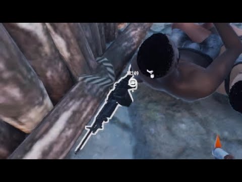 Rust Console rock to m249 in 3 mins