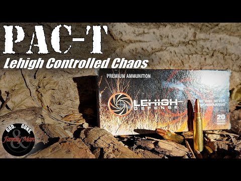 PAC-T Testing the 62 gr. Lehigh Controlled Chaos (with soft barrier)