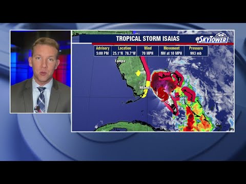 Tropical evening update for August 1, 2020