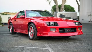 195-Mile 1991 Chevrolet Camaro Z28 Coupe 1LE Walkaround