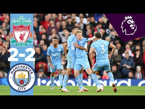 Man City Highlights | Liverpool 2-2 Man City | Foden, De Bruyne, Mane, Salah | Premier League