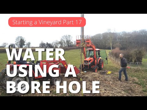 Starting a Vineyard part 17 - Irrigation via a bore (part 1)