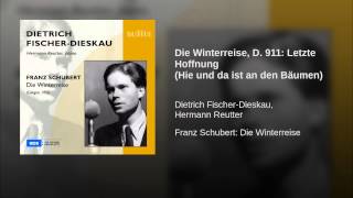 Die Winterreise, D. 911: Letzte Hoffnung (Hie und da ist an den Bäumen)