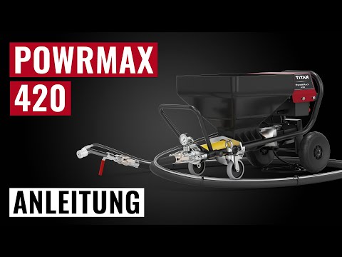 PowrMax 420 - Inbetriebnahme, Anwendung, Reinigung