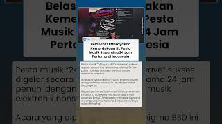 Peringati Kemerdekaan RI, Belasan DJ Ramaikan Pesta Musik Streaming 24 Jam Pertama di Indonesia