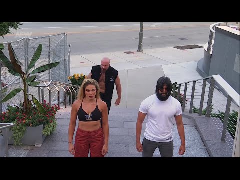 Jon Moxley, Wheeler Yuta, Marina Shafir (The Death Riders) Entrance - AEW Dynamite, August 13, 2025