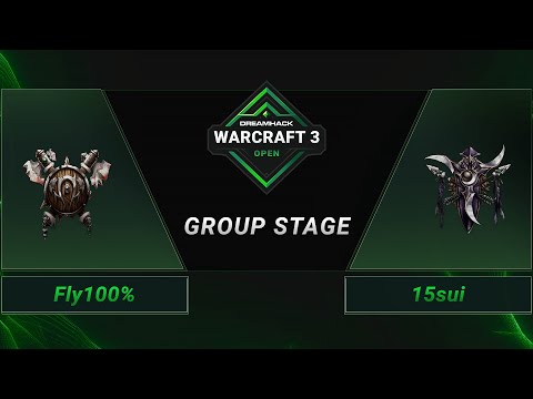 WC3 - Fly100% vs. 15sui - Groupstage - DreamHack WarCraft 3 Open: Fall 2021 - Asia