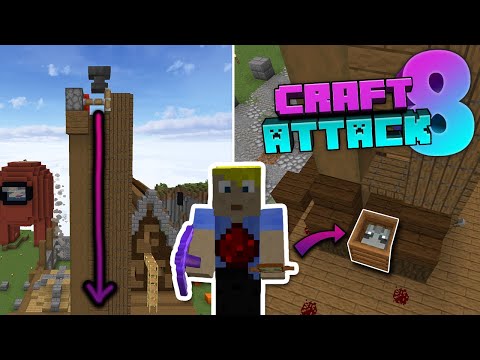 TOD durch AMBOSS! SPARK zeigt POGWARTS-PLÄNE und seine XP-FARM! - Craft Attack 8 #023