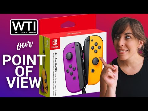 Nintendo Purple & Neon Orange Joy-Cons - WTI product video review