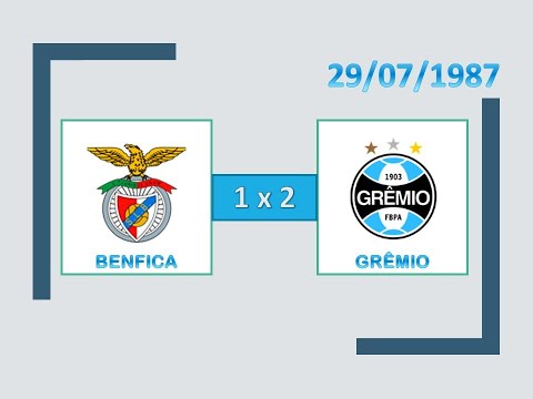 COMPACTO: Benfica 1 x 2 Grêmio - 29/07/1987 - Torneio de Berna