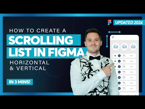 Horizontal & Vertical Scrolling Tutorial in Figma (Updated 2024)