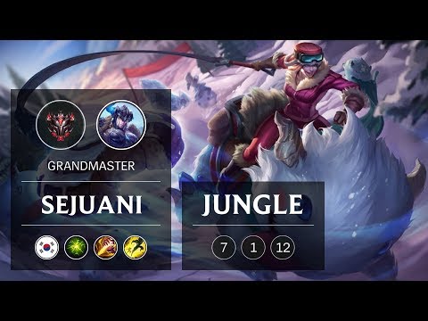 Sejuani Jungle vs Lee Sin - KR Grandmaster Patch 9.3