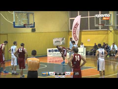 Sportotv.lt: NKL Kauno "JAZZ-KTU" - Mažeikių "Mažeikiai" 2013-11-15