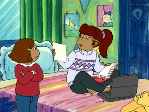 Arthur - Catherine Tells Francine About Plagiarism