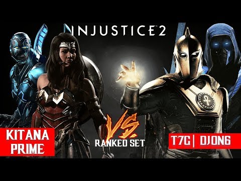 KITANA PRIME VS DJON6 - Online Ranked Set - Injustice 2