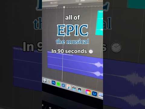 EVERY SONG from Epic The Musical in 90 seconds 🎶