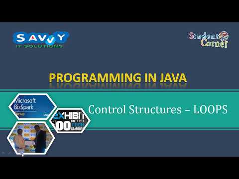 2020 Programming In Java Loop Control Structures Part 2