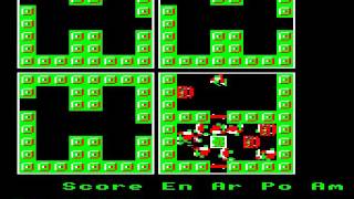 Dunjunz by Bug Byte on the Acorn Electron - levels 11 to 13