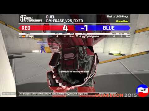 Qcon 2015 BYOC Duel Tourney: Winners Bracket Final - GS3K vs CaptainMigraine