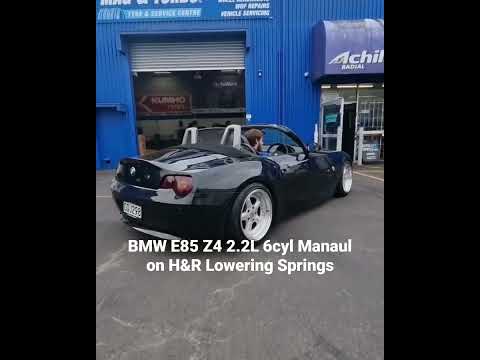 Thumbnail for BMW Z4 on H&R Lowering Springs - 17x9 & 17x10 AC Schnitzer Alloys - Nexen Tyres by BMW, BMW Z4