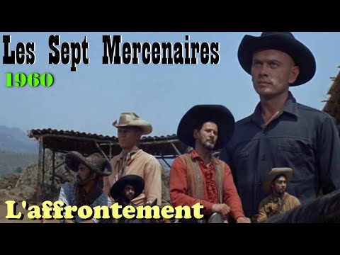 Les Sept Mercenaires Yul Brynner Steve McQueen  Eli Wallach Bronson Coburn Vaughn #scenescultes