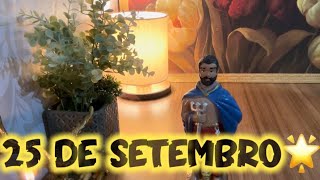 COMO SERÁ O SEU DIA???🌟 25/09/2024