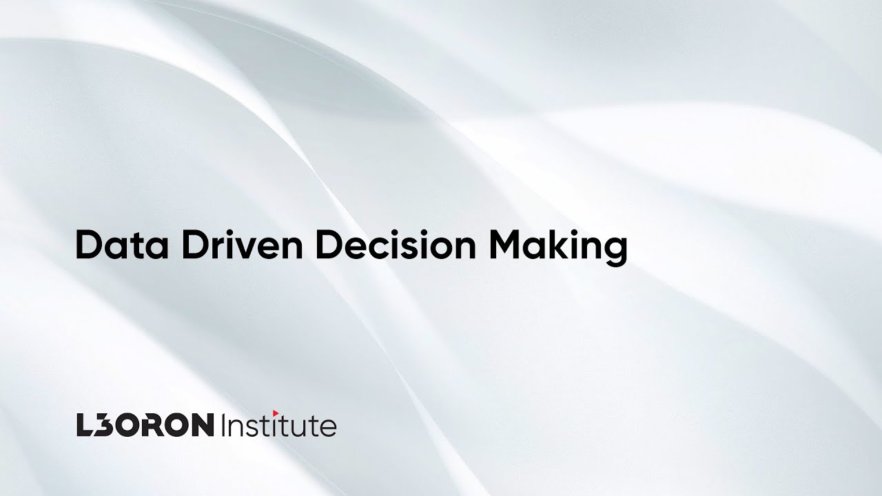 WEBINAR: Data Driven Decision Making with Ard Zeqiri