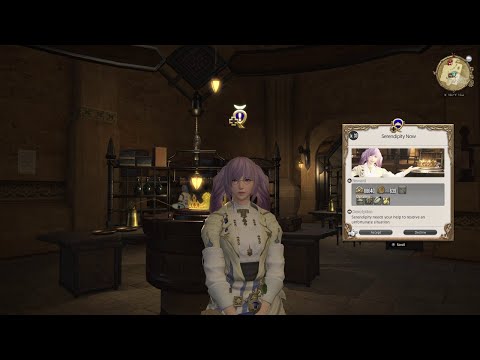 FFXIV Goldsmith Class Quest: Serendipity Now