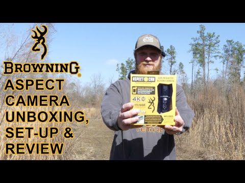 Browning Aspect Action Camera - Unboxing, Set-up and Review
