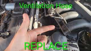Positive Crankcase Ventilation Hose Replace: 2007 BMW 328i e90 e91