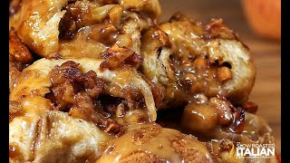 Crazy Caramel Apple Pie Bombs