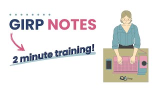 GIRP Progress Note for Mental Health