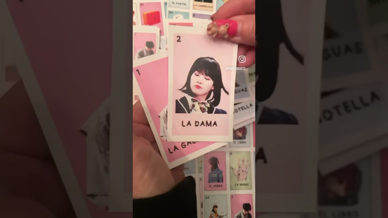 BTS Mexican Lottery Loteria Bingo Kpop #bts