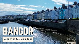 BANGOR (N. Ireland) | 4K Narrated Walking Tour | Let's Walk 2022