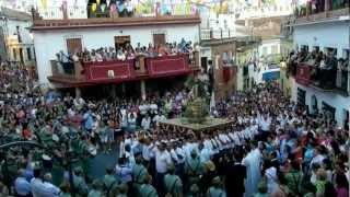 preview picture of video 'Periana procesión Fiestas San Isidro Labrador 2012 ofrenda de La Legion Española'