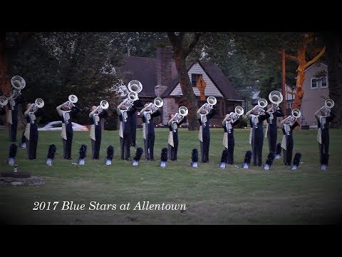 Blue Stars working their ballad in Allentown
