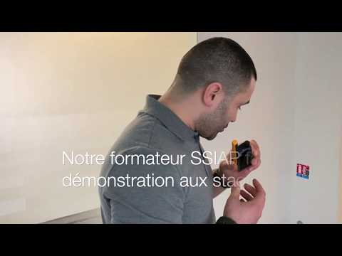 Démonstration SSIAP - MISE EN SITUATION . FORMATION SSIAP 1