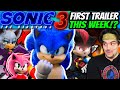 New Sonic Movie 3 Trailer Coming This Week!? - No Amy & Rouge, Release Date & More!