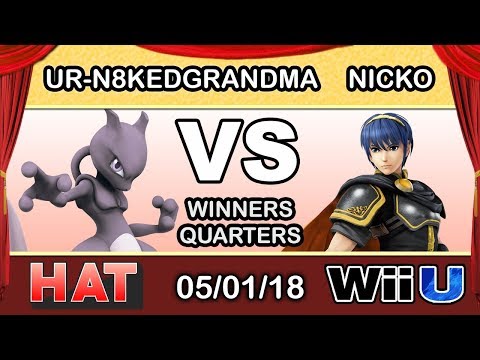 HAT 20 - ur-n8kedgrandma (Mewtwo) Vs. FAD | Nicko (Marth) Winners Quarters - Smash 4