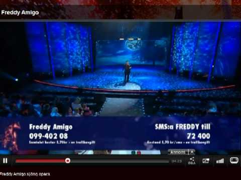 Freddy Amigo Semi Final Talang 2010 (Sweden Got Talent) 480P
