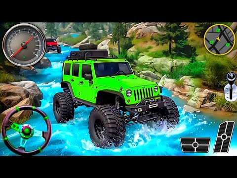 4x4 Offroad Jeep Driving Simulator 3D - Drive SUV 4x4 jeep Offroad Game - Android GamePlay